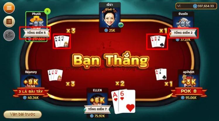 Luật chơi Pok Deng tại Jun88 anh em nên biết