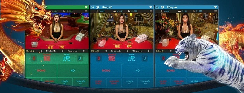 Rồng Hổ là một trong các trò chơi khá phổ biến ở những sòng bạc trực tuyến